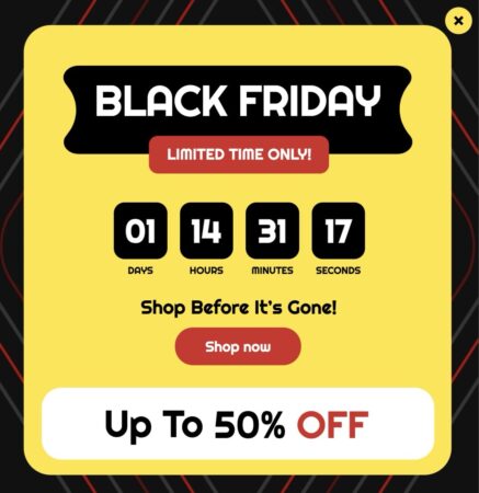 Black Friday Limited Time